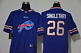 Nike Bills 26 Devin Singletary Royal Team Big Logo Vapor Untouchable Limited Jersey,baseball caps,new era cap wholesale,wholesale hats